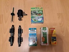 Aquarium Zubehör Konvolut CO2. Medizin, Schneckenfalle Heizung 300 Watt Usw