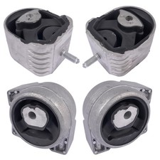 2 Paar Motorlager Vorne + Hinten Passend für Mercedes-Benz A B-Klasse W169 W245