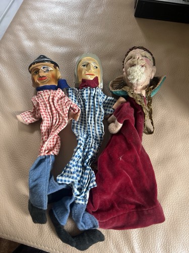 Retro handspielpuppen holz - retro,