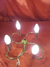 Alte Hochwertige FISCHER & HONSEL Deckenleuchte Lampe Keramik Fassung 80er (4662