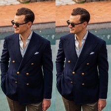 Männer Anzüge Doppelbrüst