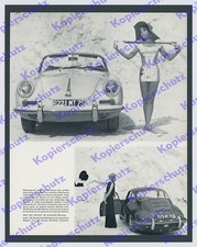Jean Pierre Ronzel Foto Porsche 356 B Carrera 2 Super 90 Auto Technik Dame 1965