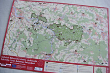 Landkarte Sächsisch