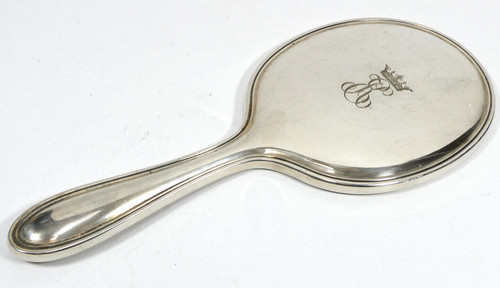 Silber spiegel adelskrone - silber,