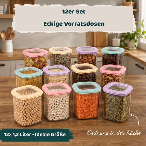 Teilig vorratsdosen set mit - vorratsdosen,