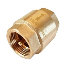 Rückschlagventil aus Vollmessing, Rückflussverhinderer bis 90°C, 10bar Aquastop