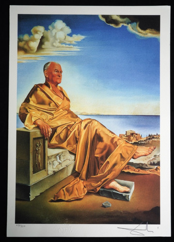 Salvador dali lithographie - salvador,