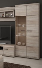 Wohnzimmer Standvitrine