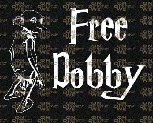 Aufkleber free dobby - aufkleber, dobby"