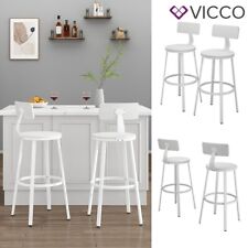 Barhocker-Set Caracas Weiß 37