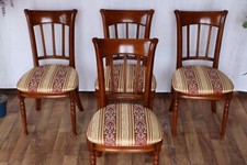 Nr.1269b 4 Stühle Wildkirsche