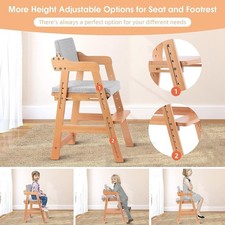 Hochstuhl Buchenholz