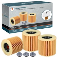 3x Patronen-Filter für
