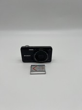 Sony Cyber-shot DSC-WX80 Wifi Steady Shot Digitalkamera Schwarz OHNE LADEGERÄT !