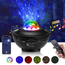 LED Sternenhimmel Lampe Projektor Bluetooth Musik Laser Galaxy Nachtlicht USB