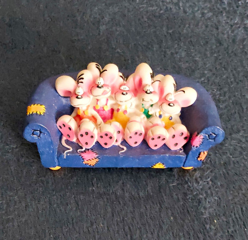 Diddl sammelfigur mäuse - mäuse, auf