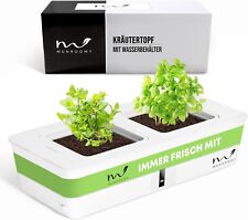 MUNROOMY Kräutertopf - Indoor Gewächshaus Ohne Haube/Deckel + Bewässerung