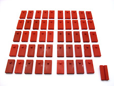 Fischertechnik 50 Stk. Baustein 5 15x30 1Z, rot (ft-Nr. 35049) 