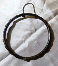 Armreif, rund und schmal, 925er Silber, Sicherungskette, ~18g, Knotenoptik