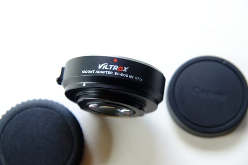 Viltrox 71x autofokus - ef-m2, 0,71x