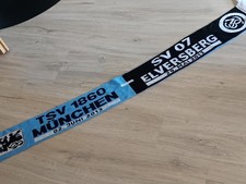 Fußball Fanschal Schal TSV 1860 München vs. ELVERSBERG Religation 3. Liga