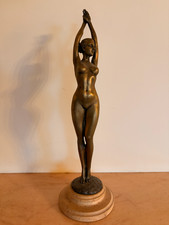 Erotische Bronzefigur Akt