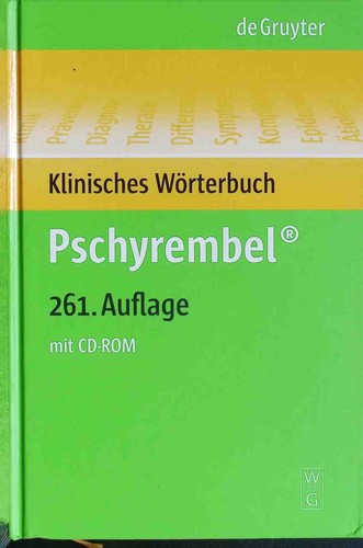 Pschyrembel klinisches - pschyrembel,