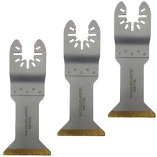 3x Tauchsägeblatt 45mm Titanium für Fein Multimaster FMM 350 Q / MSX 636 / B21