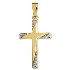 CLEVER SCHMUCK Goldenes Kreuz