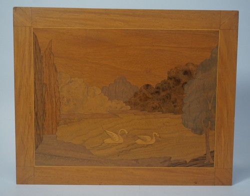 Vintage art marquetry - vintage, of