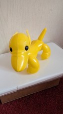 Dackel aus Plastik-GELB-original DDR Spielzeug