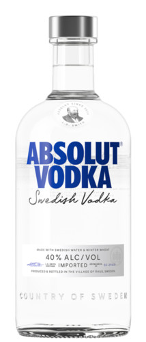 Absolut blue vodka - absolut,