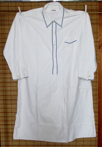 Weisses nachthemd nachtkleid - nachthemd,