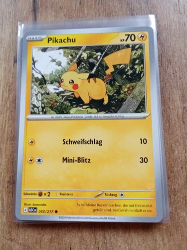 Pokemon karte pikachu deutsch - pokemon,