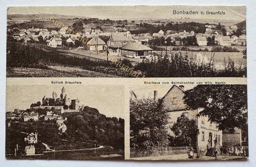 Gruss aus bonbaden kreis - ak,