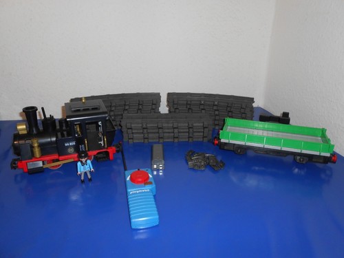 Playmobil eisenbahn lok waggon - eisenbahn,
