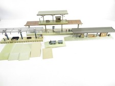 Vollmer  H0 Bahnsteig mit diverse Bahnsteige-Platten Konvolut ohne OVP    #P  