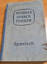 Langenscheidt Taschen Wörterbuch Spanisch aus dem Jahre 1952