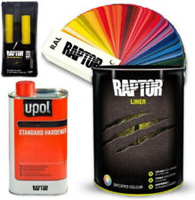 1,0 L. Raptor Lack / Härter Gebinden Sets mit Rollen. Alle RAL Farben.