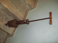 Alter Wäschestampfer Wasch Blitz  Antik Wäsche Stampfer D.G.M. D.W.Z.