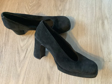 schuhe, schwarz,plato,41