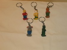 Salamander Figuren als Schlüsselanhänger, 5 verschiedene, s. Text und Bilder