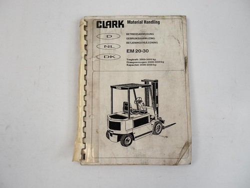 Clark 30 gabelstapler - clark, em