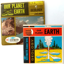 3x VIEW-MASTER 3D REEL ⭐ OUR PLANET EARTH ⭐ Planet Erde, Geologie Geology Stereo