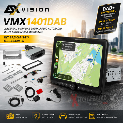 Esx vmx1401dab universal din - universal, 1-din