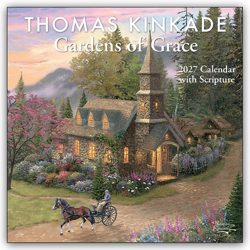 Thomas kinkade gardens of - gardens,