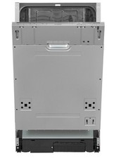 Exquisit EGSP1009-E-030E Vollintegrierter Geschirrspüler, 45 cm breit, 9 Maßgede