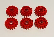 Lego Technik Technic Zahnrad 18946 16 Zähne rot Kupplung Getriebe 6x 6100930 NEU