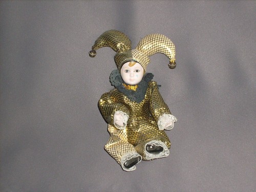 Deko harlekin puppe porzellan - harlekin,