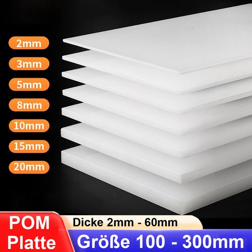 Pom platte natur weiss dicke - /,